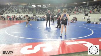 68 lbs Quarterfinal - Collins Mcclendon, Viking Wrestling Club vs Adalena Chay, Shelton Wrestling Academy