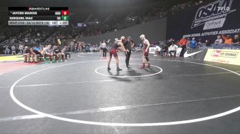 2A/1A Boys 138 Cons. Round 3 - Jaycen Marois, North Douglas / Elkton Boys vs Ezequiel Diaz, Illinois Valley Boys
