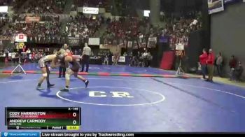 Cons. Semi - Andrew Carmody, Hamilton vs Cody Harrington, Dawson Co. (Glendive)