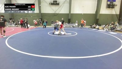 Junior GR - 144 lbs Cons. Semis - Alec Fraser, Askeo International Mat Club vs Samuel Irizarry, Lake Stevens Wrestling Club