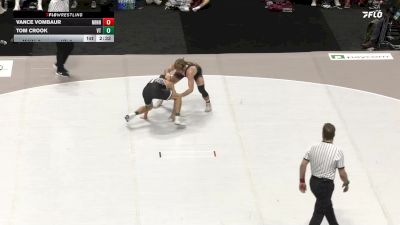 141 lbs Placement Matches (16 Team) - Vance Vombaur, Minnesota vs Tom Crook, Virginia Tech