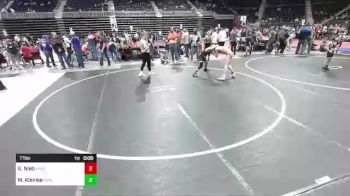 109 lbs Consi Of 4 - Hayden Eardley, Eastside United vs Bladen Madel, North Montana WC