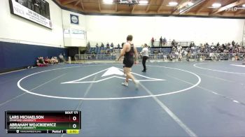 184 lbs 3rd Place Match - Lars Michaelson, Stanford University vs Abraham Wojcikiewicz, Stanford University