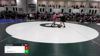 285 lbs Round Of 16 - Cody Hill, North Attleborough vs Frank Gouveia, North Andover