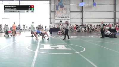 170 lbs Round Of 64 - Nico Maurici, TX vs Devan Bacote, CT