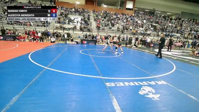 U20 Women - 55 lbs Champ. Round 1 - Mariah Smith, TX vs Aleeciya Meredith, WA