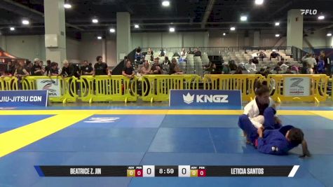 Beatrice Jin vs Leticia Teixeira | 2025 American National IBJJF Jiu-Jitsu Open Championship