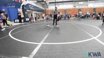 49 lbs Rr Rnd 2 - Peyton Boaz, Husky Wrestling Club vs Amelia Gibson, Standfast OKC