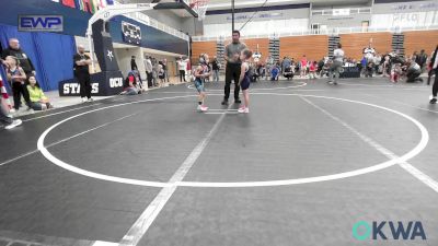 49 lbs Rr Rnd 2 - Peyton Boaz, Husky Wrestling Club vs Amelia Gibson, Standfast OKC