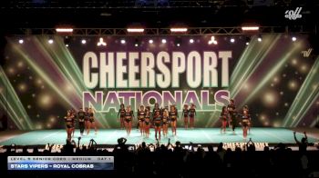 Stars Vipers - San Antonio - Royal Cobras [2026 L5 Senior Coed - Medium Day 1] 2026 CHEERSPORT National All Star Cheerleading Championship