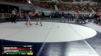 D4-215 lbs Cons. Round 1 - Cameron Mabbitt, Miami vs Thomas Nelson, Bagdad HS