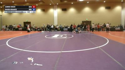 113 lbs Cons. Rd Of 16 - James Knox, Steller Trained vs David Krantz, Souffle City FS GF
