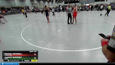 190 lbs Champ. Round 2 - Maddox Quinonez, Texas vs Michael ODonnell, Connecticut