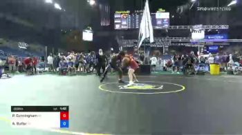 220 lbs Consi Of 16 #1 - Pierce Cunningham, Kansas vs Albert Butler, Georgia