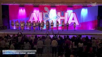 Louisiana Cheer Force - Scarlet [2025 L2 Evaluation (Cheer) Day 1] 2025 Aloha Baton Rouge Showdown