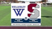 Replay: Wellesley vs Springfield | Oct 26 @ 1 PM