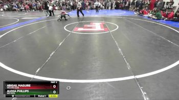 110 lbs Cons. Round 1 - Abigail Maguire, Willow Glen vs Alexia Phillips, Rio Vista