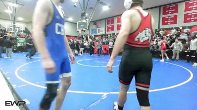 144 lbs Round Of 32 - Damian Smith, Skiatook HS vs Xane Stallings, Checotah