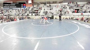 U20 Women - 65 lbs Semis - Daniella Nugent, MA vs Annelise Obermark, MO