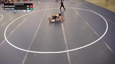 16U - 106 lbs Cons. Round 1 - Dennis Kind, Robbinsdale Area Wrestling vs Ryan Seifert, New Prague Wrestling
