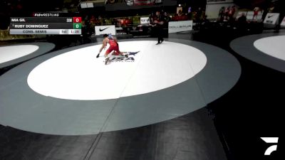 Semis - Elijah Cortez, Gilroy High School Wrestling vs Jameson Moore, Sunnyvale Wrestling Club