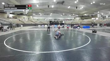 150 lbs 2nd Wrestleback (8 Team) - Hunter Shelton, Greeneville High School vs Noah Gerard, Tullahoma High School