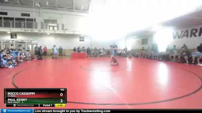 102 lbs Placement Matches (16 Team) - Rocco Cassioppi, Illinois vs Paul ...