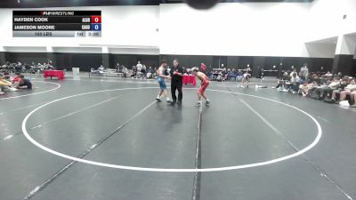 150 lbs Hayden Cook, Team Alabama vs Jameson Moore, California Gold