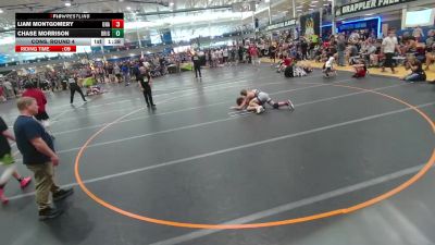 132 lbs Cons. Round 4 - Liam Montgomery, Unattached vs Chase Morrison, Unattached
