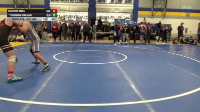 215 lbs Consy 5 - Colton Bell, Lake Highland Prep-FL vs Thomas Kellas, Blair Academy-NJ