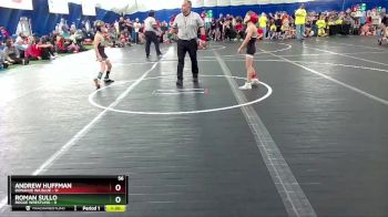 56 lbs Round 4 (8 Team) - Roman Sullo, Rogue Wrestling vs Andrew Huffman, Donahue WA Blue