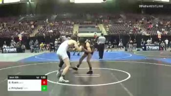 170 lbs Round Of 16 - Brook Byers, Salem Elite vs Justin Pritchard, Ford Dyansty WC