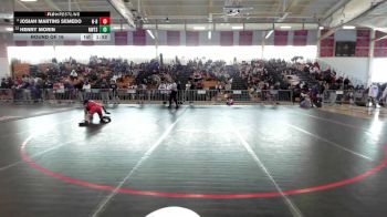 120 lbs Round Of 16 - Josiah Martins Semedo, New Bedford vs Henry Morin, Newton South
