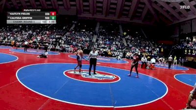 120 lbs Champ. Round 1 - Kaitlyn Fields, Cedartown vs Calyssa Griffin, Parkview