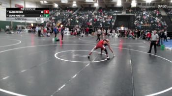 138 lbs Semifinal - Zaen Green, Kearney Matcats vs Beau Koster, Next Level Training Academy