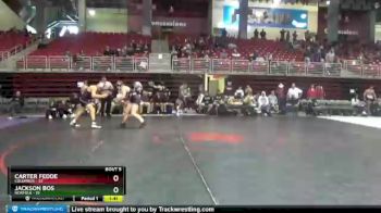 220 lbs Round 2 (8 Team) - Carter Fedde, Columbus vs Jackson Bos, Norfolk