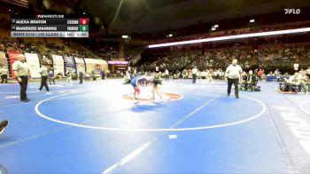 105 Class 2 lbs Quarterfinal - Kinley Harker, Lee`s Summit West vs Brooklyn Robinson, Northwest