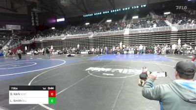 73 lbs Rr Rnd 1 - Brixton Kerk, Scottsbluff WC vs Landon Smith, Billings WC