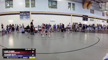 138 lbs Cons. Round 4 - Cade Zuber, Greenfield Wrestling Club vs Gunner Butt, Contenders Wrestling Academy