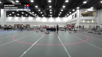 71 lbs Champ. Round 1 - Drake Worley, TN vs Maverick Womack, GA