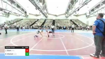 102 lbs Quarterfinal - James Sloan, Apex vs Ryan Mitchell, Mat Assassins