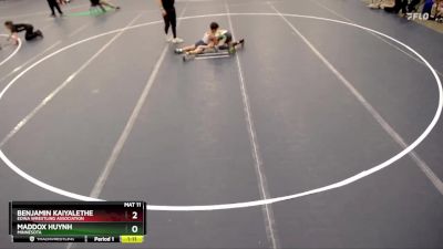 Cons. Round 1 - Maddox Huynh, Minnesota vs Benjamin Kaiyalethe, Edina Wrestling Association