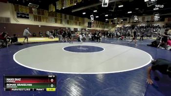 132 lbs Cons. Round 4 - Roman Arakelyan, Birmingham vs Maxx Diaz, Etiwanda