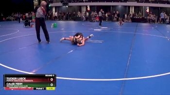 80 lbs Round 3 - Caleb Mihm, Denver Wrestling Club vs Tucker Lueck, Pursuit Wrestling Minnesota