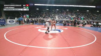 4A-215 lbs Cons. Round 1 - Rodolfo (Junior) Gonzalez, Natrona County vs Lane Rumsey, Laramie