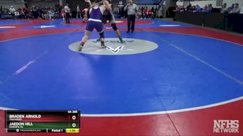 5A 285 lbs Quarterfinal - Jaedon Hill, Elberta HS vs Braden Arnold, Tallassee