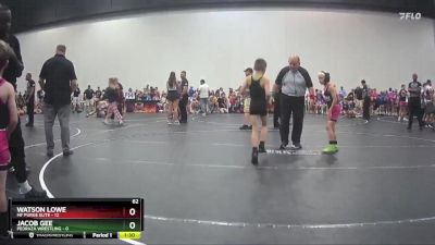 62 lbs Round 4 (10 Team) - Watson Lowe, MF Purge Elite vs Jacob Gee, Pedraza Wrestling