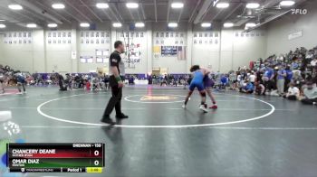 150 lbs Champ. Round 3 - Chancery Deane, Father Ryan vs Omar Diaz, Fenton