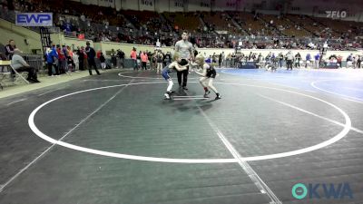 52 lbs 7th Place - Colton Tecumseh, Mojo Grappling Academy vs Rodie Brite, Newcastle Youth Wrestling
