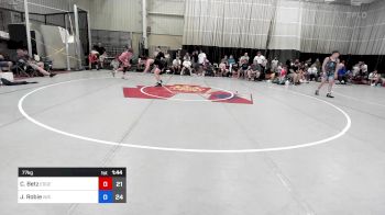 77 kg Final - Carl Betz, Edge Black vs Jake Robie, Integrity WC Platinum